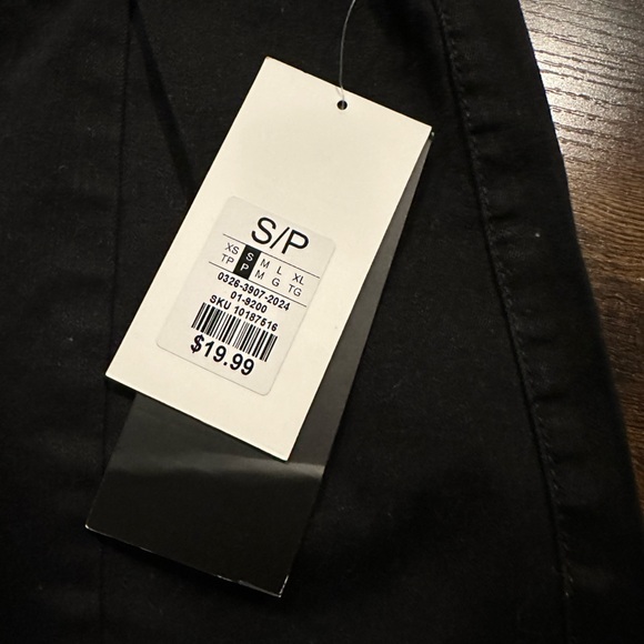 Refuge black high rise side slit denim skirt- NWT - Picture 4 of 5